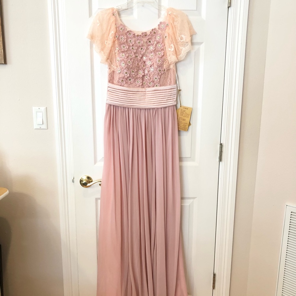Peachy Mauve Dress